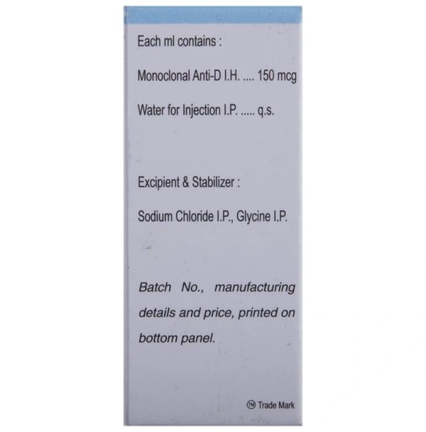 Rhoclone 150mcg Injection