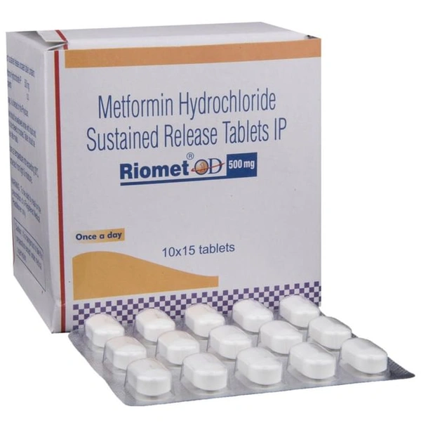Riomet OD 500mg Tablet SR
