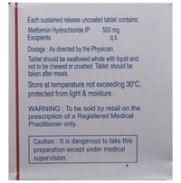 Riomet OD 500mg Tablet SR