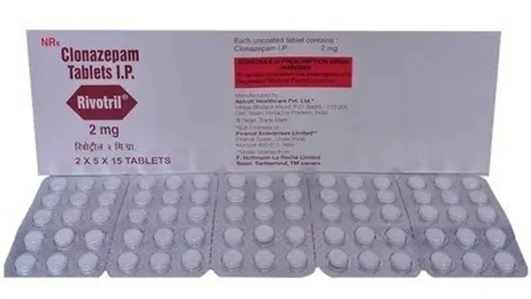 RIVOTRIL 2MGTAB (15 TAB)