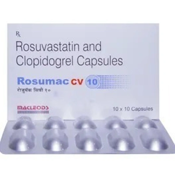MACLEODS PHARMACEUTICALS Rosumac Cv 10/75Mg Cap (10 Cap)