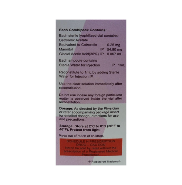 Sanrox 0.25mg Injection