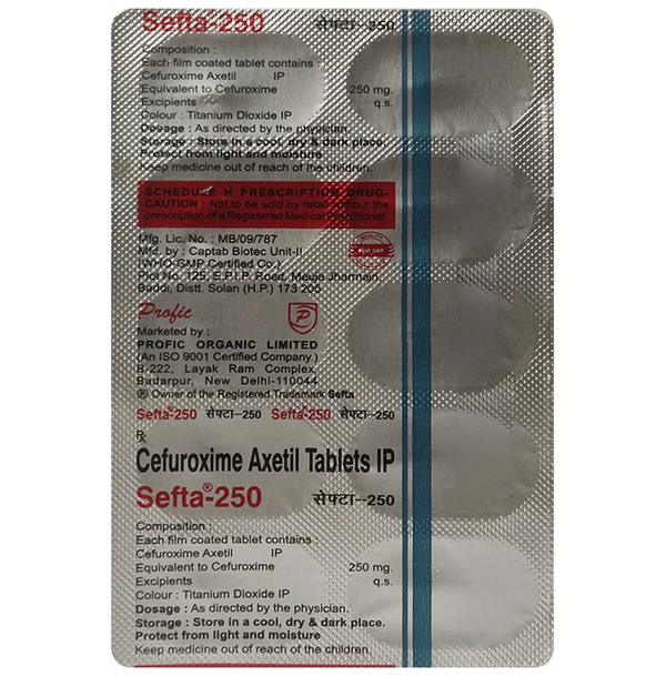 Sefta 250 Tablet