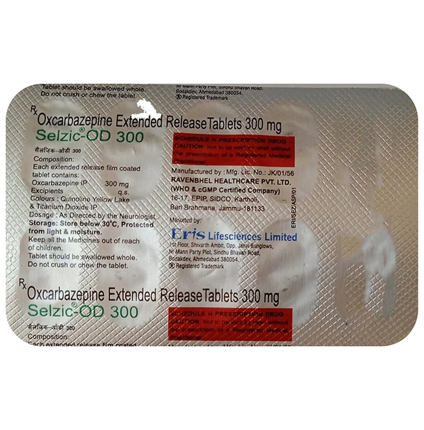 Selzic -OD 300mg Tablet ER