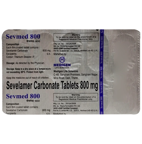 Sevmed 800 Tablet