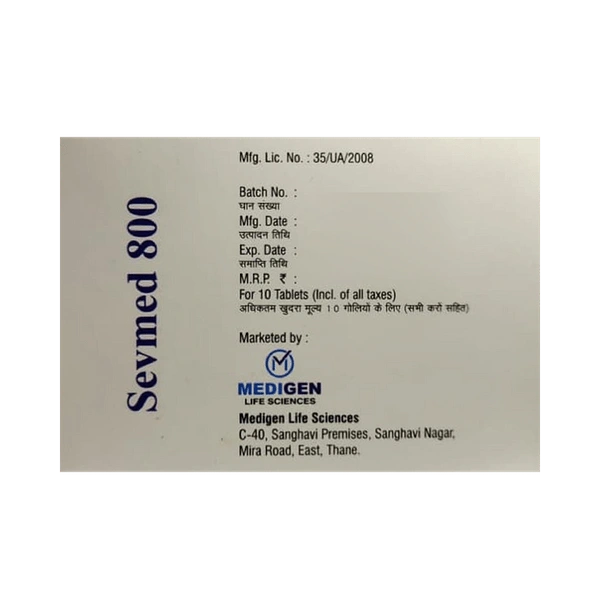 Sevmed 800 Tablet