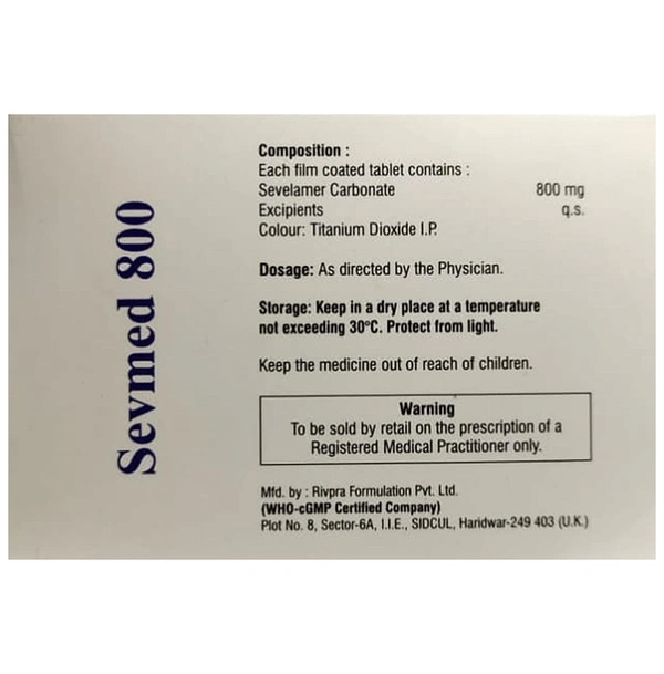 Sevmed 800 Tablet