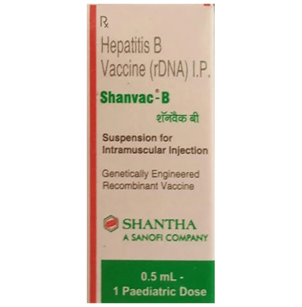 Shanvac-B Paediatric 10mcg Injection
