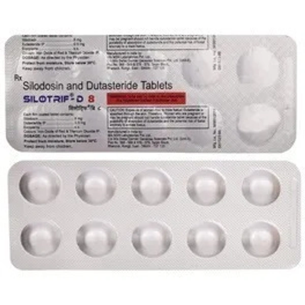 MSN LABORATORIS Silotrif D 8Mgcap (10 Cap)
