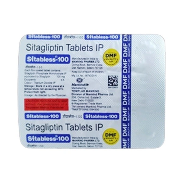 MANKIND PHARMA Sitabless 100Mg Tab (15 Tab)