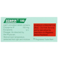 Sizopin 100mg Tablet