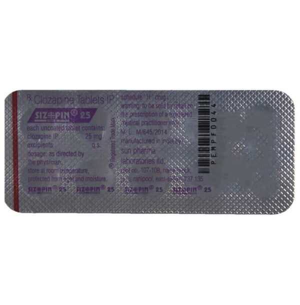 Sizopin 25 Tablet