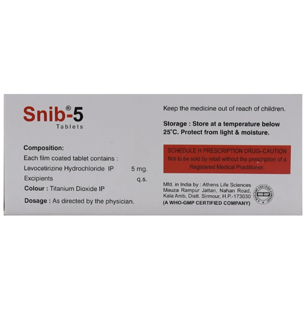 Snib 5 Tablet