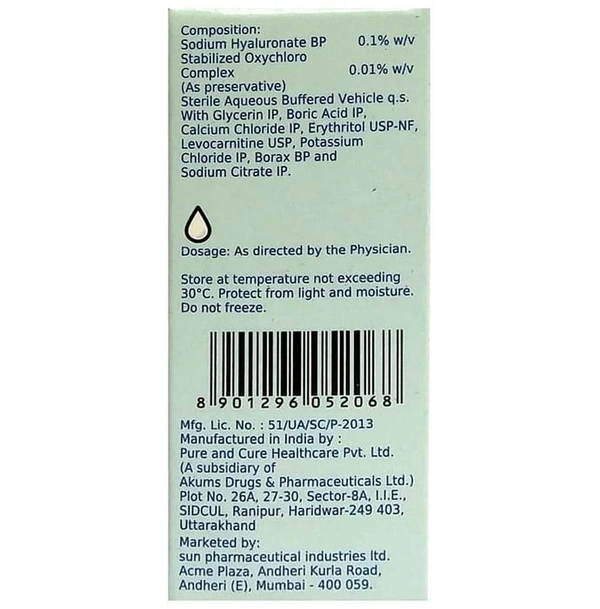 Soha 0.1% Eye Drop