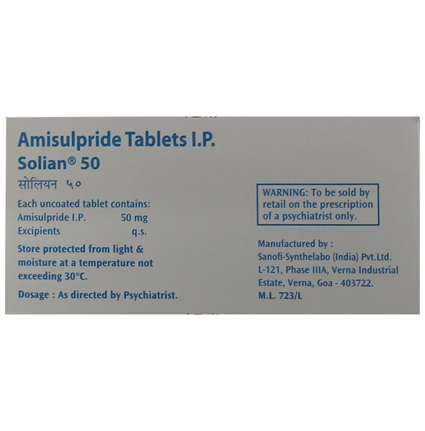Solian 50mg Tablet