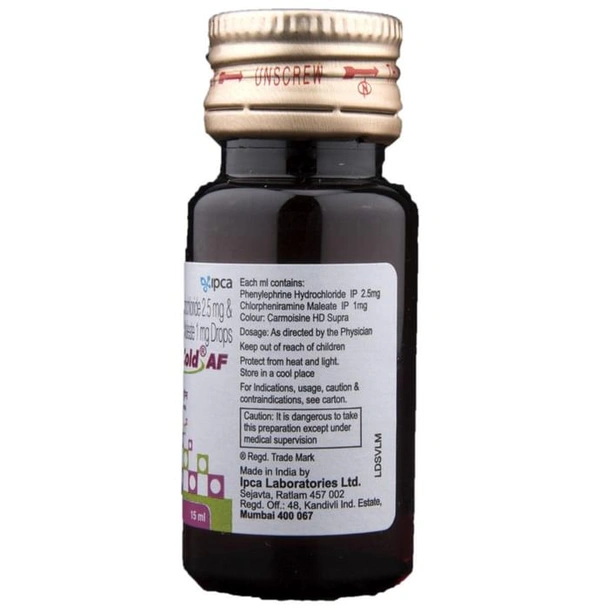 Solvin Cold AF Oral Drops