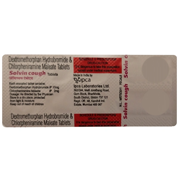 Solvin Cough Tablet