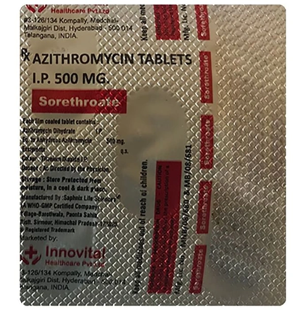 Sorethroate Tablet