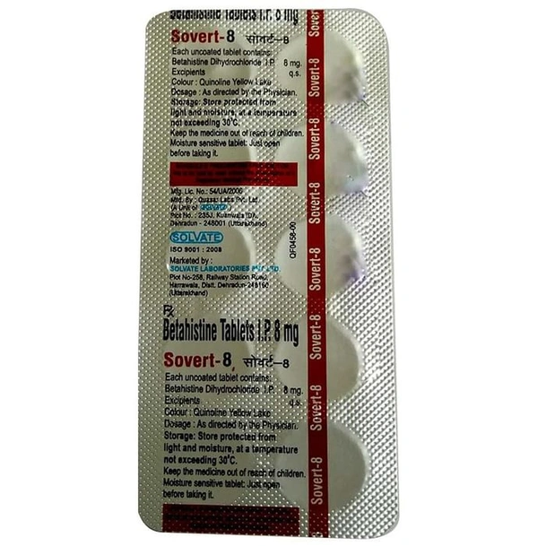 Sovert 8 Tablet