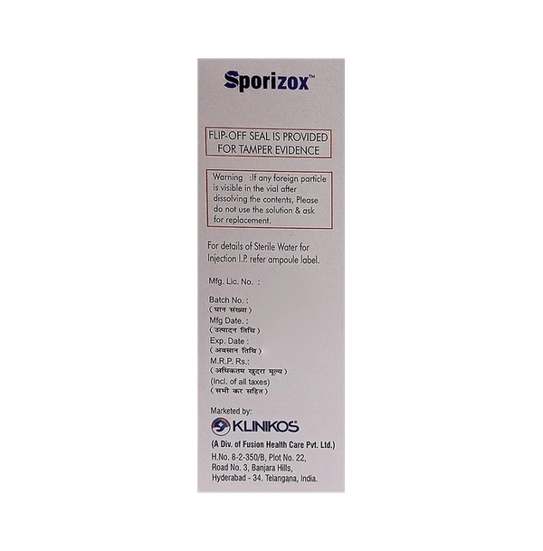 Sporizox Injection
