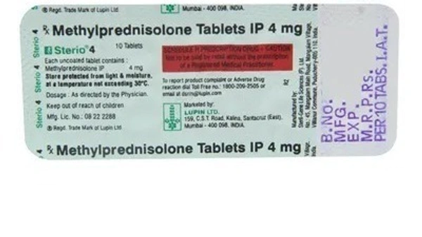 LUPIN Sterio 4 Mg Tab (10 Tab)