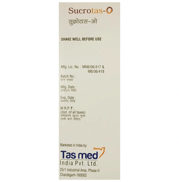 Sucrotas-O Oral Suspension Mango Sugar Free