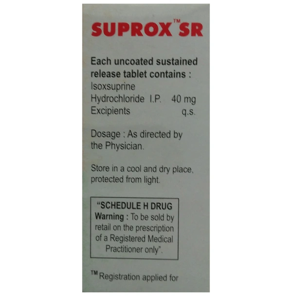Suprox SR Tablet