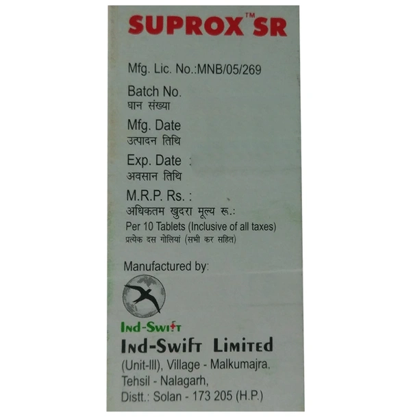 Suprox SR Tablet