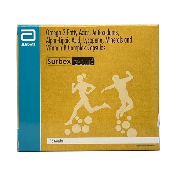 SURBEX GOLD CAP (15 CAP)