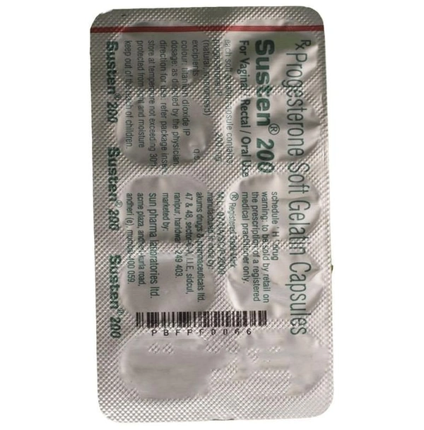 Susten 200 Soft Gelatin Capsule