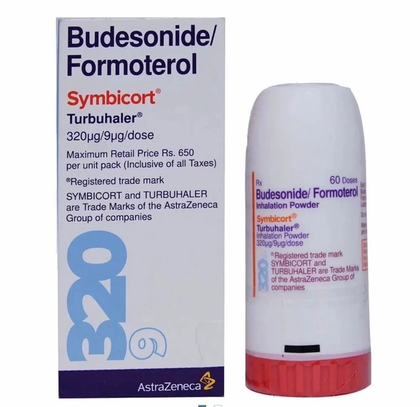 MANKIND PHARMA Symbicort Turbuhaler (320/9Ug ) (60 Dose)