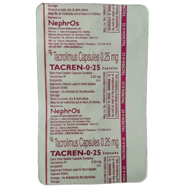Tacren 0.25 Capsule