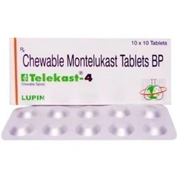LUPIN Telekast  4Mg Tab (10 Tab)