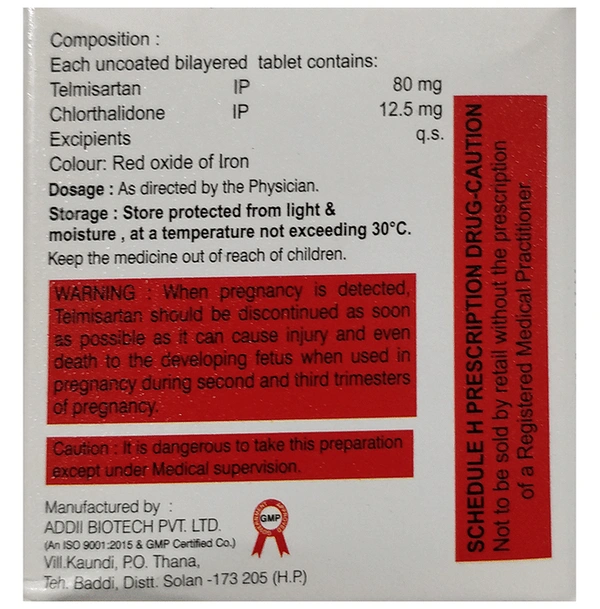 Telmecaid CH80 Tablet