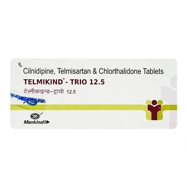 MANKIND PHARMA Telmikind Trio 12.5Mgtab (10 Tab)