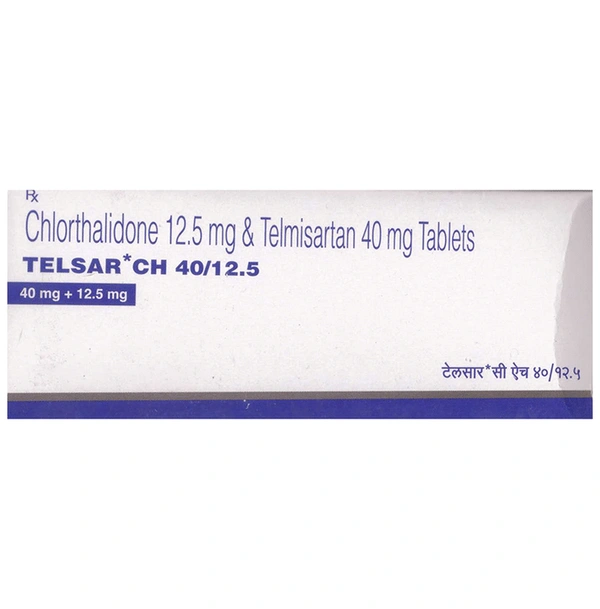 Telsar CH 40mg/12.5mg Tablet