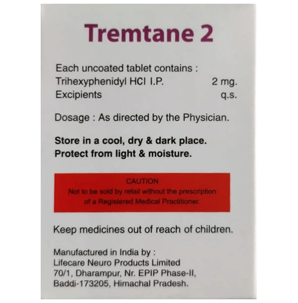 Tremtane 2 Tablet