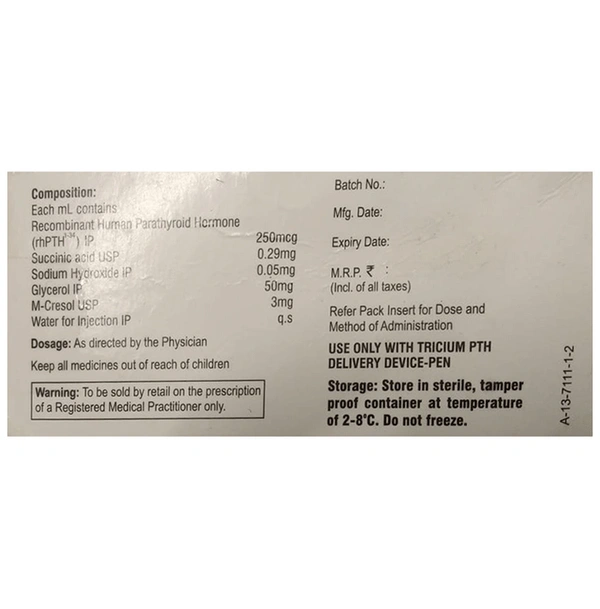 Tricium PTH Injection