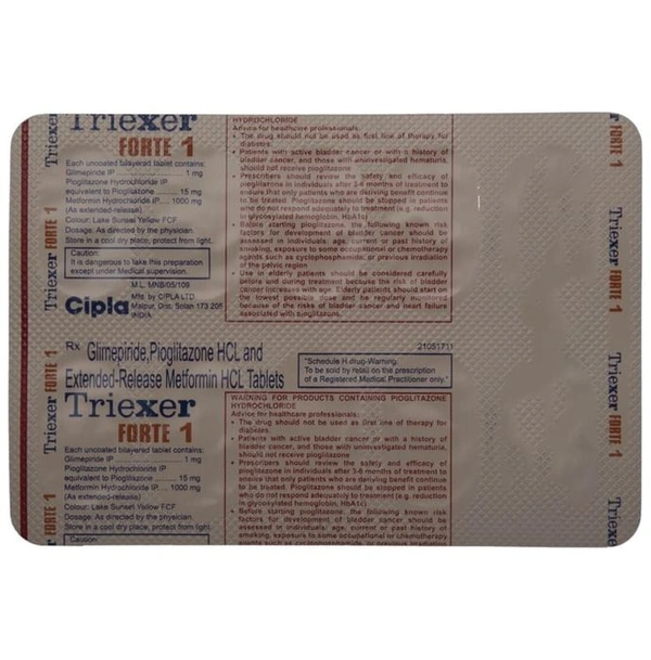 Triexer Forte 1 Tablet ER