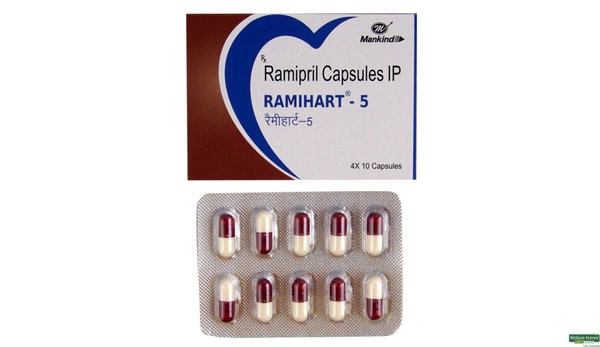 MANKIND PHARMA Ramihart 5Mg Cap (10 Cap)