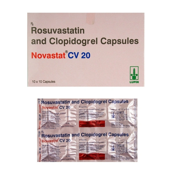 LUPIN Novastat Cv 20Mg Capsule