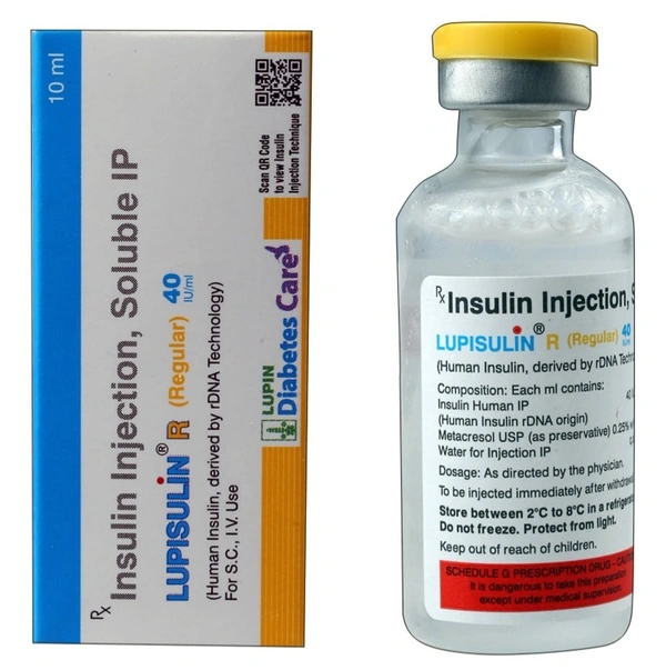 LUPIN Lupisulin R 40 Inj (10 Ml)
