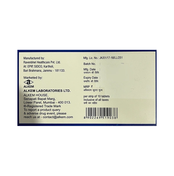 Tsart MCL 50 Tablet ER