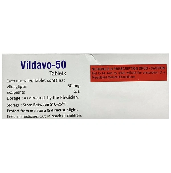 Vildavo 50 Tablet