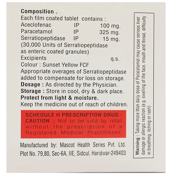Waygesic SP Tablet