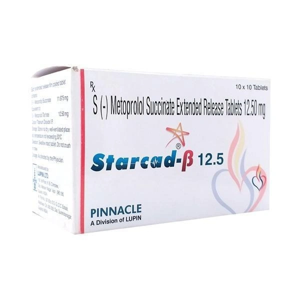 LUPIN Starcad B 12.5Mgtab (10 Tab)