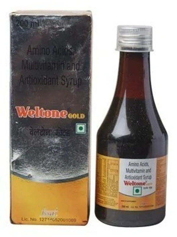 Akumentis Healthcare Ltd Weltone Gold Syrup (200 Ml)