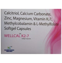 Wellcal K2 7 Softgel Capsule