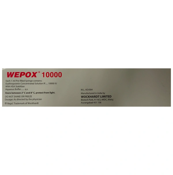 Wepox 10000IU Injection