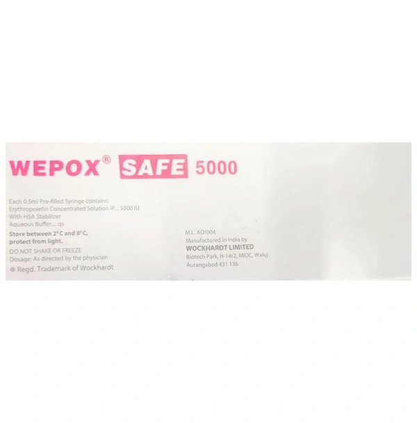 Wepox Safe 5000IU Injection